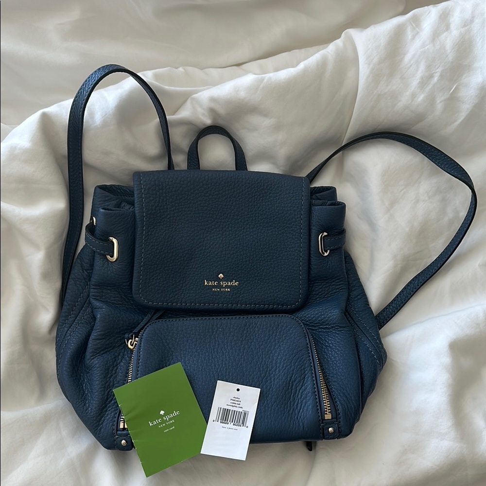 Kate Spade Charley Cobble Hill Leather Backpack